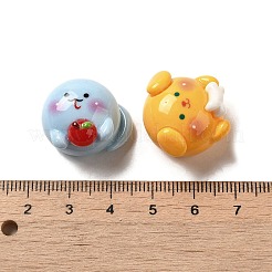 Opaque Resin Decoden Cabochons&nbsp;RESI-B023-01
