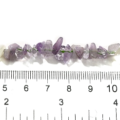 Natural New Jade & Amethyst Beads Strands&nbsp;G-L610-A21-01