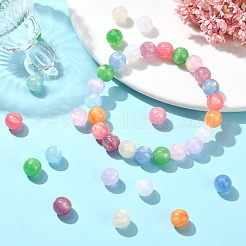 100Pcs 11 Colors Resin Imitation Cat Eye Beads&nbsp;FIND-CJ0003-15