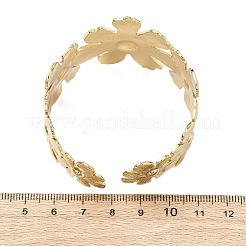 304 Stainless Steel Cuff Bangles for Women&nbsp;BJEW-B150-05G