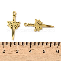 Ion Plating(IP) 304 Stainless Steel Pendants&nbsp;STAS-J042-31G