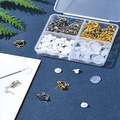 Brass Clip-on Earring Findings&nbsp;FIND-FS0003-15