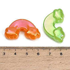 UV Plating Opaque Acrylic Beads&nbsp;AC-CBAEEF4-12