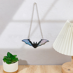 Acrylic Bat Hanging Suncatchers&nbsp;HJEW-WH0042-148B