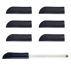 6Pcs PU Leather Pen Tip Protective Case&nbsp;AJEW-CL0002-24B