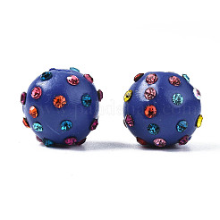 Polymer Clay Rhinestone Beads&nbsp;RB-T017-31A