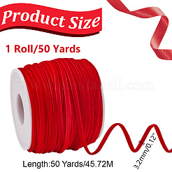50 Yards Single Face Velvet Ribbon&nbsp;OCOR-HY0001-16C