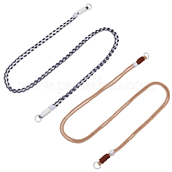 2Pcs 2 Colors Polyester Mobile Straps&nbsp;HJEW-GF0001-68B