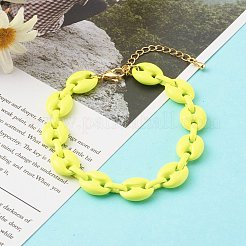 Alloy Coffee Bean Chain Bracelets&nbsp;BJEW-JB06247