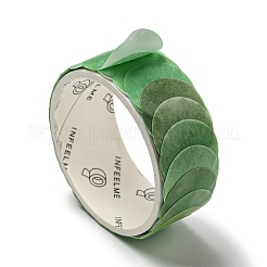 Round Adhesive Decorative Paper Tapes&nbsp;DIY-M052-01B