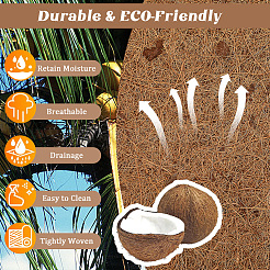 Coconut Fiber Display Decoration&nbsp;DIY-WH20063-020