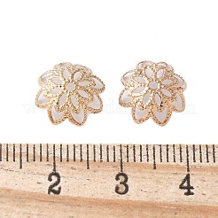 Brass Fancy Bead Caps&nbsp;KK-EC1166-LG