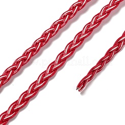 3-Ply PU Leather Braided Cord&nbsp;OCOR-Q059-01E