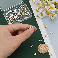 60Pcs 2 Colors Zinc Alloy Spacer Beads&nbsp;FIND-PH0024-15