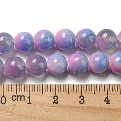 Dyed Natural White Jade Beads Strands&nbsp;G-F764-02E