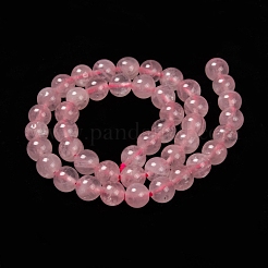 Natural  Rose Quartz Beads Strands&nbsp;G-L104-8mm-01