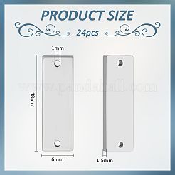 24Pcs Carbon Steel Connector Charms&nbsp;FIND-BC0013-03
