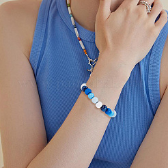 600Pcs 5 Colors Dyed Natural Wood Beads&nbsp;WOOD-SC0002-39