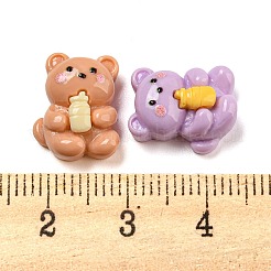 Opaque Resin Decoden Cabochons&nbsp;RESI-C046-11