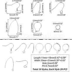 DIY Earring Making Finding Kit&nbsp;STAS-UN0038-49
