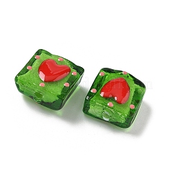 Handmade Lampwork Enamel Beads&nbsp;LAMP-G147-02A