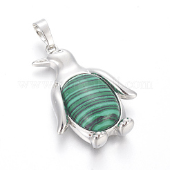 Synthetic Malachite Pendants&nbsp;G-L512-A20