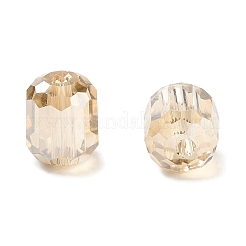 Electroplate Column Glass Beads&nbsp;EGLA-A043-02-PL02