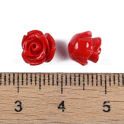 Synthetic Coral Carved Beads&nbsp;CORA-C003-18A