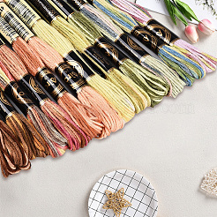 6-Ply Polyester Embroidery Floss&nbsp;OCOR-WH20074-15F