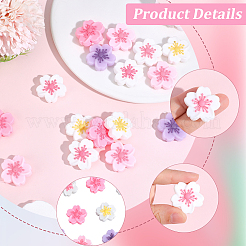 20Pcs 5 Colors Silicone Beads&nbsp;SIL-PA0001-43