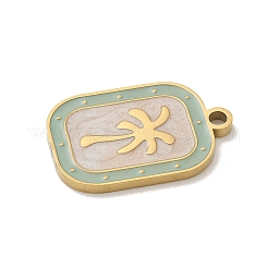 304 Stainless Steel Enamel Pendants&nbsp;STAS-I322-83G-C