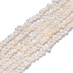 Natural Cultured Freshwater Pearl Beads Strands&nbsp;PEAR-N013-02C