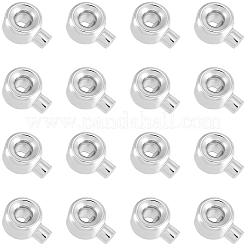 80Pcs Brass Crimp Beads&nbsp;KK-BBC0025-89P