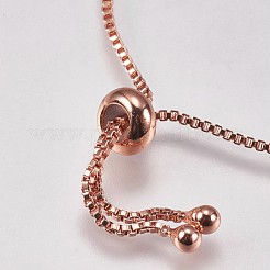Adjustable Brass Bolo Bracelets&nbsp;BJEW-E333-01RG-B