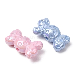 Plating Opaque Acrylic Beads&nbsp;AC-CBAE647-08