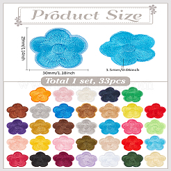 Towel Cloth Computerized Embroidery Cloth Iron On Sew On Patches&nbsp;PATC-LP0001-18