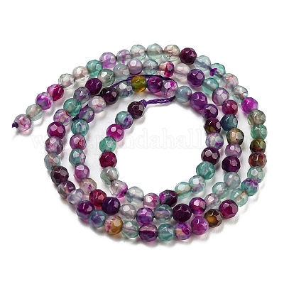 Natural Agate Beads Strands&nbsp;X-G-Q1000-01-1