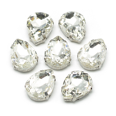 Sew on Rhinestone&nbsp;RGLA-T035-18x25mm-01-1