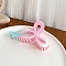 Plastic Claw Hair Clips, 129x69mm