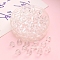 50Pcs Transparent Acrylic Beads, Clear, 10x2mm