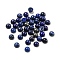 Natural Lapis Lazuli Cabochons, Half Round, 3x1.5mm
