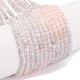 Natural Morganite Beads Strands&nbsp;G-F770-C05-03-2