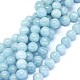 Natural Aquamarine Beads Strands&nbsp;G-F602-05-10mm-1