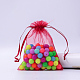 Rectangle Organza Drawstring Bags&nbsp;CON-PW0001-054B-13-1