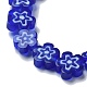 Handmade Millefiori Lampwork Beads Strands&nbsp;LAMP-F035-09D-3