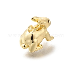 Brass Micro Pave Cubic Zirconia Pendants&nbsp;KK-U061-02G