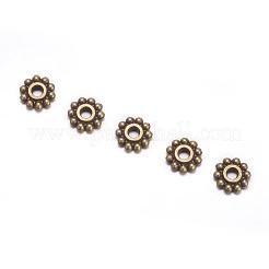 Gear Tibetan Style Alloy Spacer Beads&nbsp;MAB145-NF