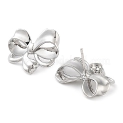 Brass Studs Earrings&nbsp;EJEW-K276-06B-P