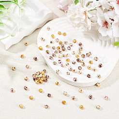 480Pcs 4 Colors Picasso Glass Seed Beads&nbsp;SEED-TA0001-07A