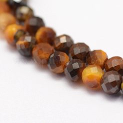 Natural Tiger Eye Beads Strands&nbsp;G-F460-61